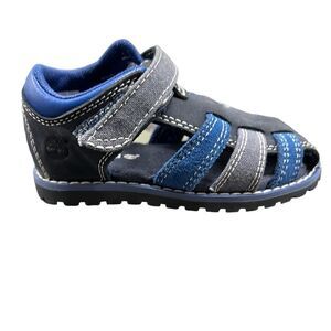 Timberland Pokey Pine Fisherman Sandal Navy Toddler's EU 22, Baby Toddler, UK 5.